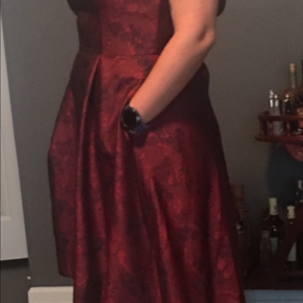 Brand new red dress with pockets